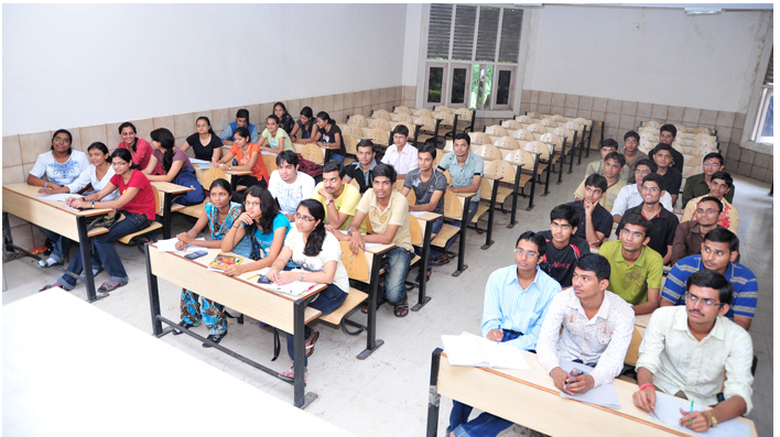 Dharmsinh Desai University Classroom