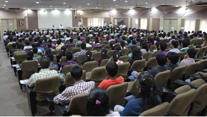 Dharmsinh Desai University Seminar hall