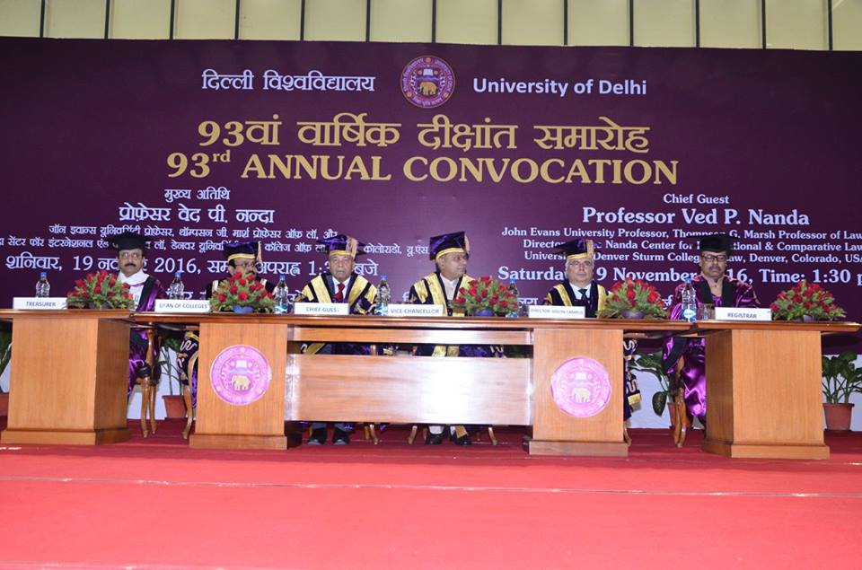 Delhi University Convocation