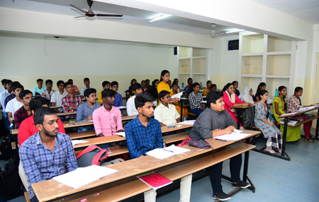 Dhanwantari Academy for Management Studies Classroom