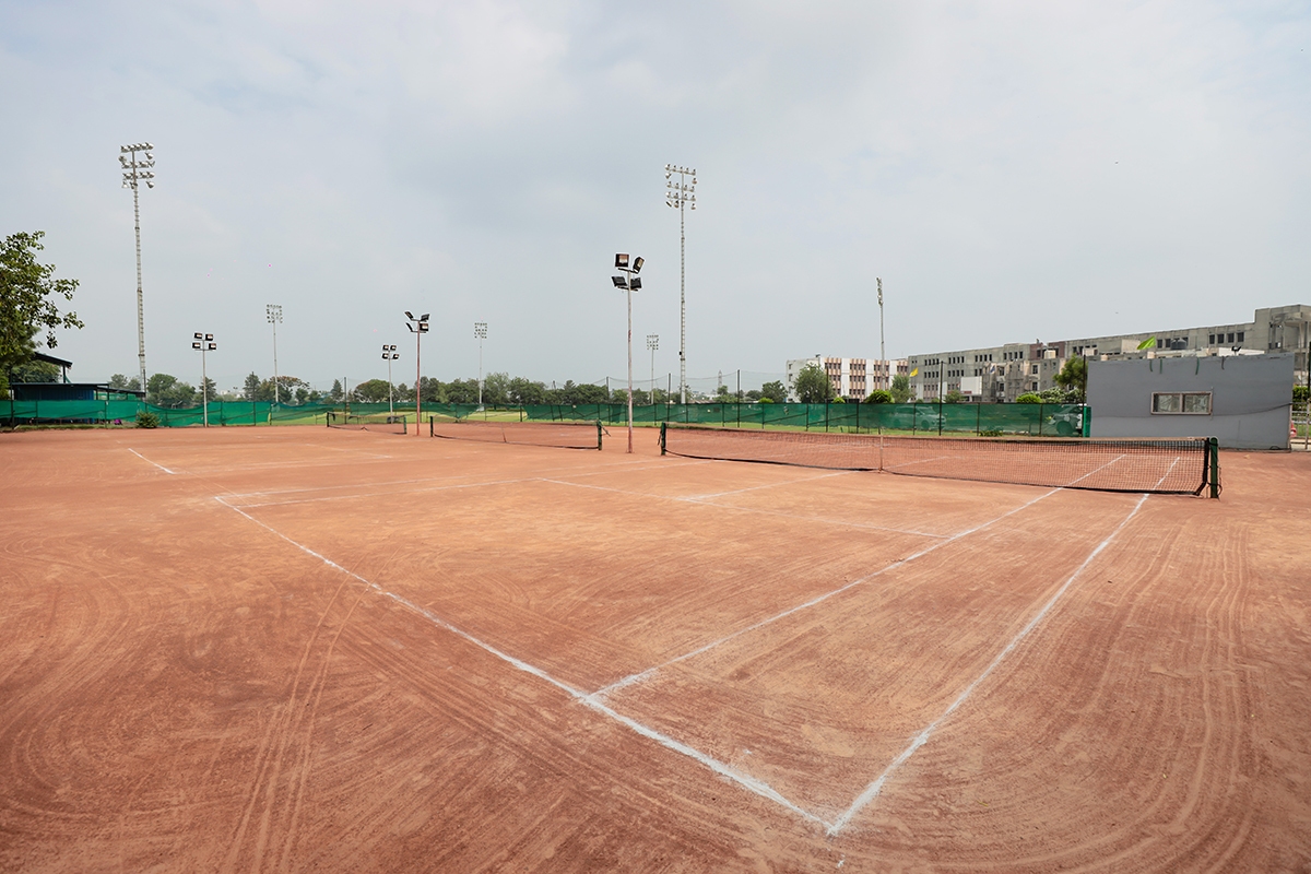 DPG Degree College Lawn Tennis Court