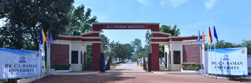 Dr CV Raman University Bilaspur Entrance