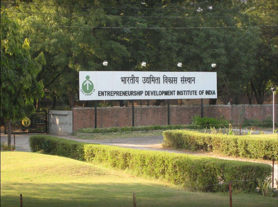 Entrepreneurship Development Institute of India Entrance