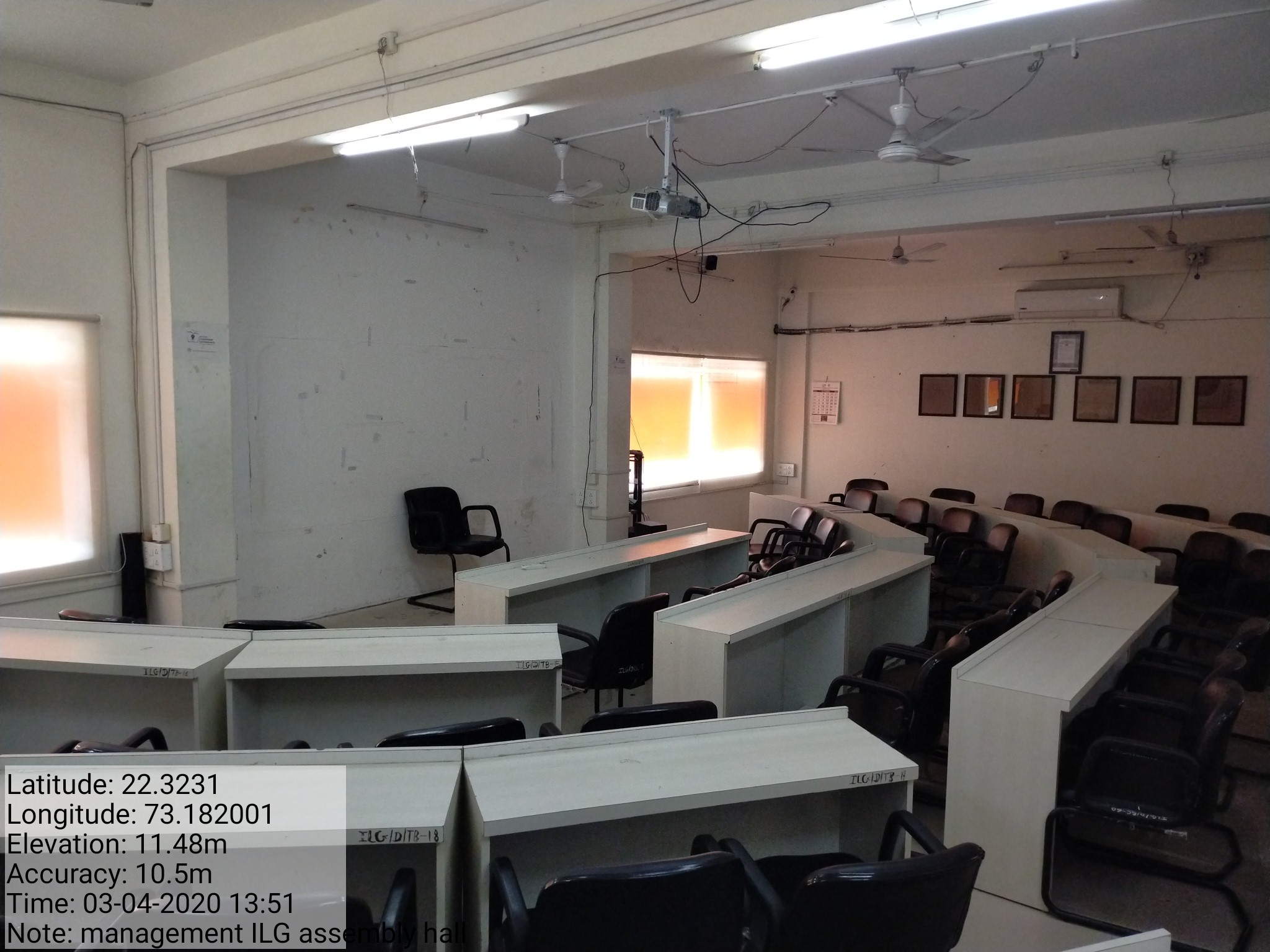 Faculty of Management Studies, Baroda, The Maharaja Sayajirao University of Baroda Lecture Hall