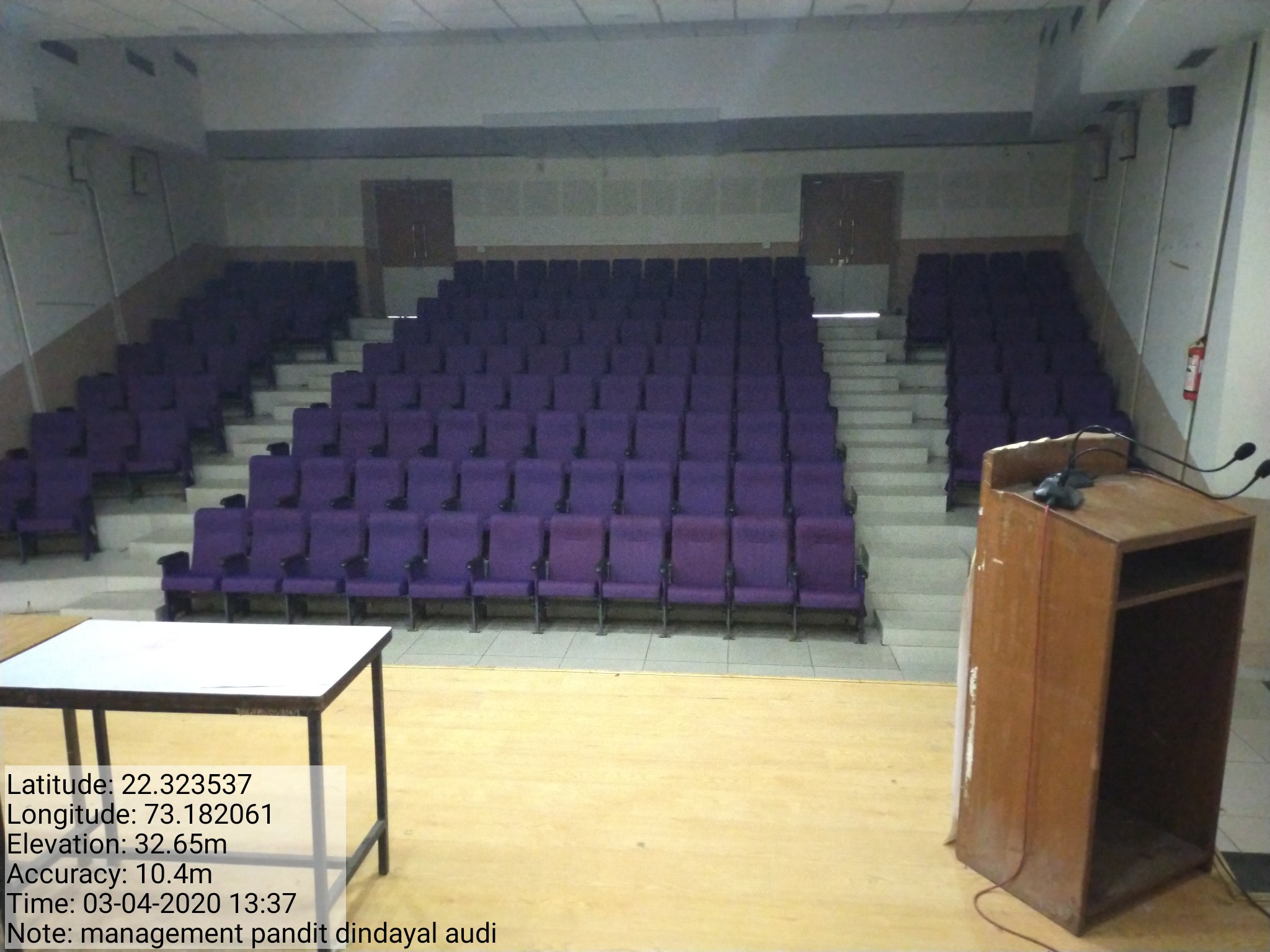 Faculty of Management Studies, Baroda, The Maharaja Sayajirao University of Baroda Auditorium