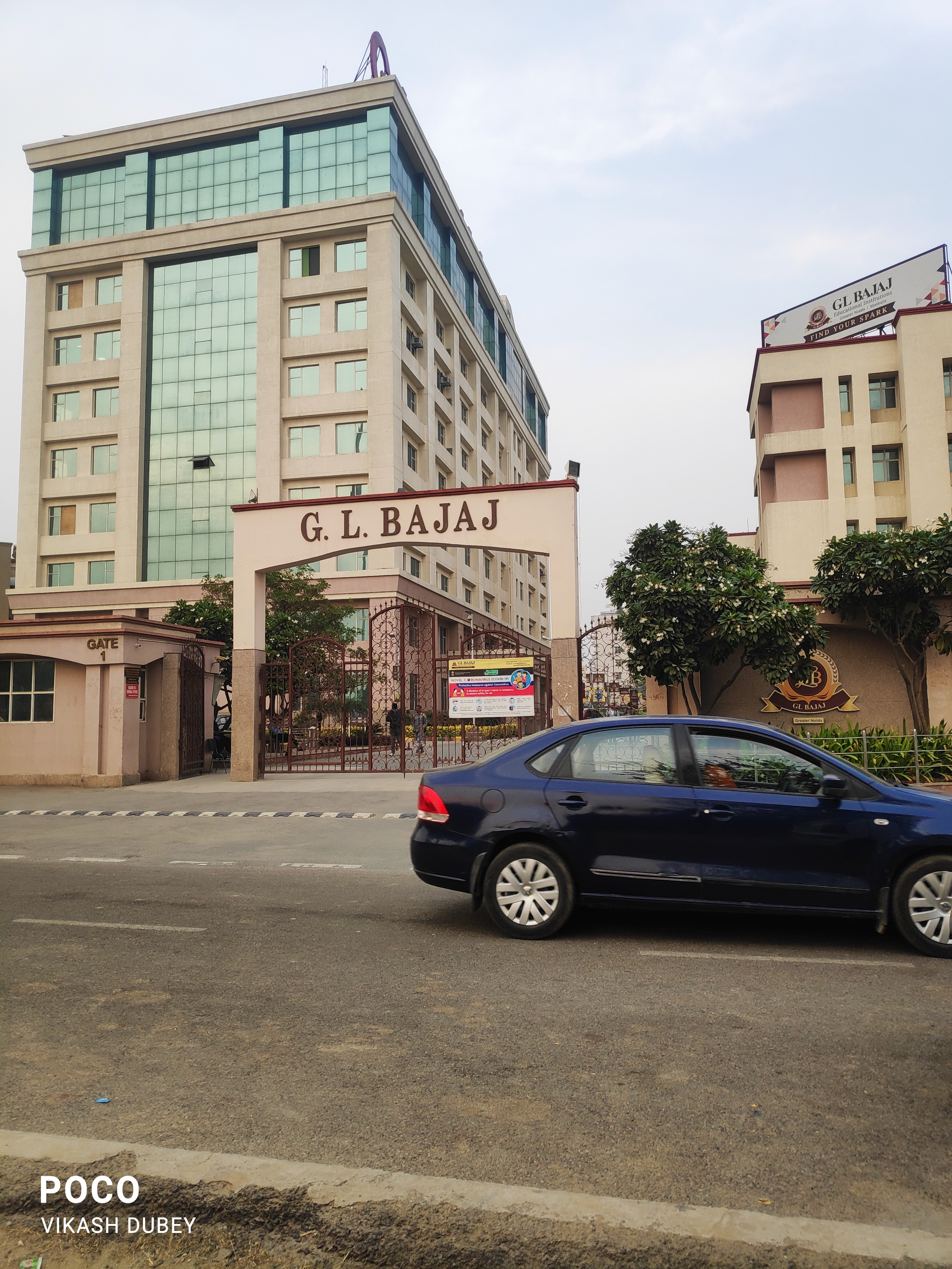 GL Bajaj Noida Entrance