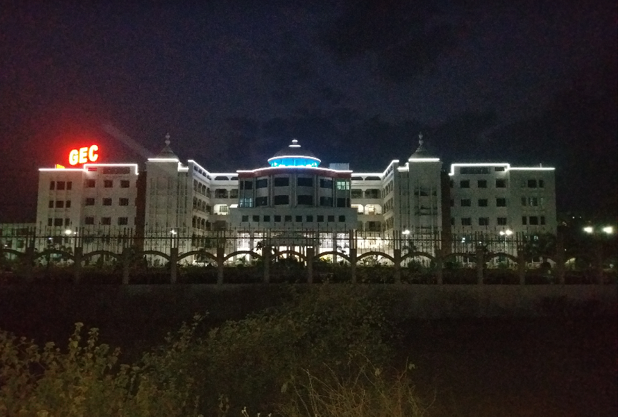 Gandhi Engineering College Night View
