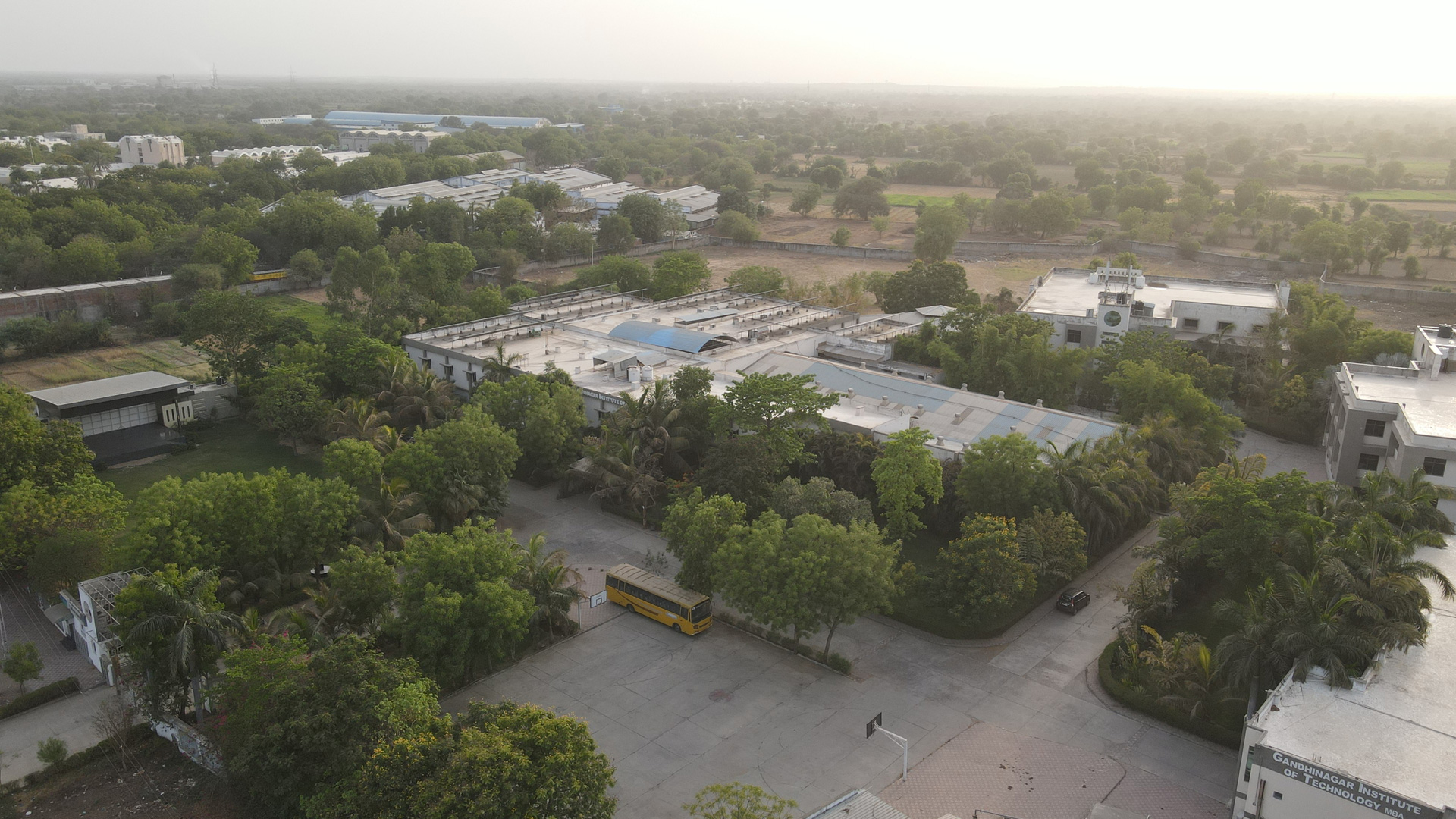 Gandhinagar University Campus View(1)
