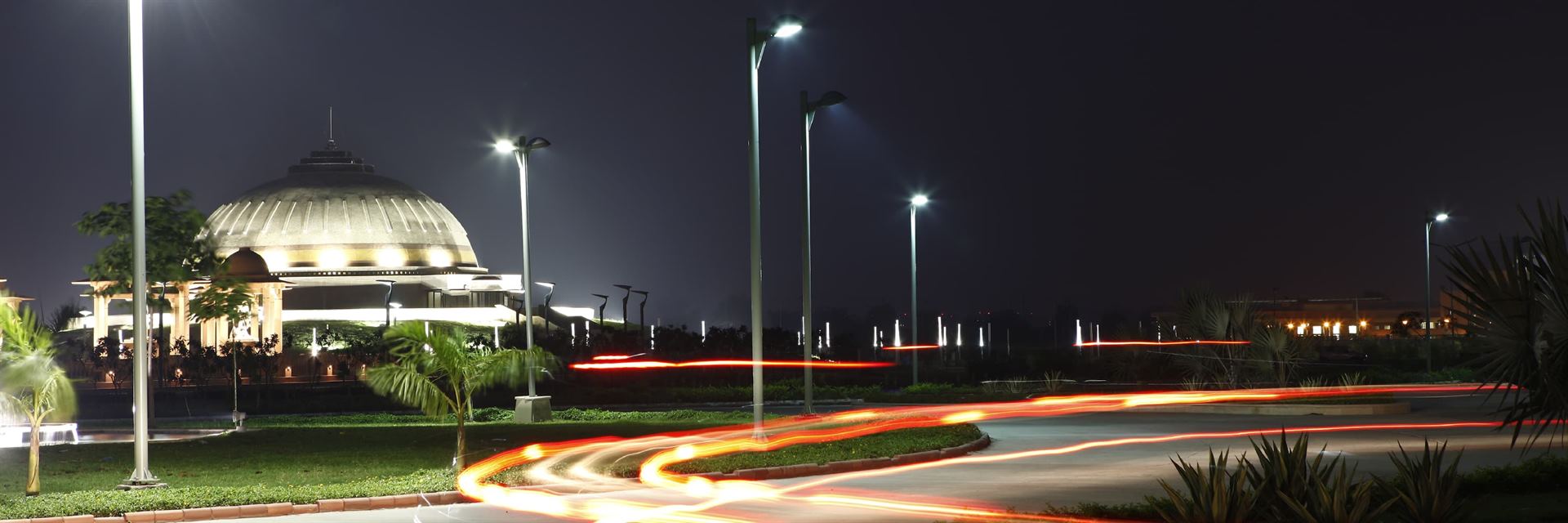 Gautam Buddha University Night View
