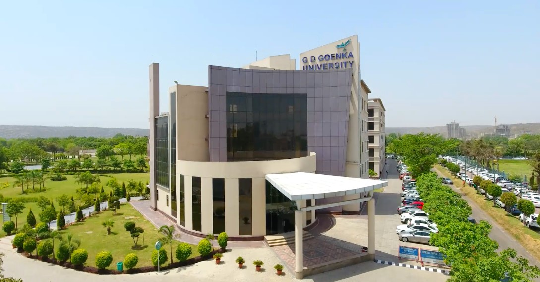 GD Goenka University Campus Building