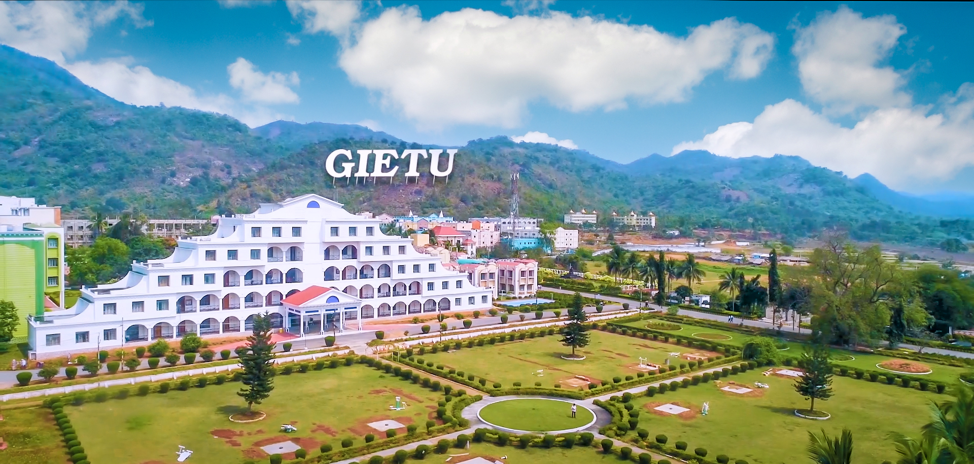 GIET University Campus View(2)