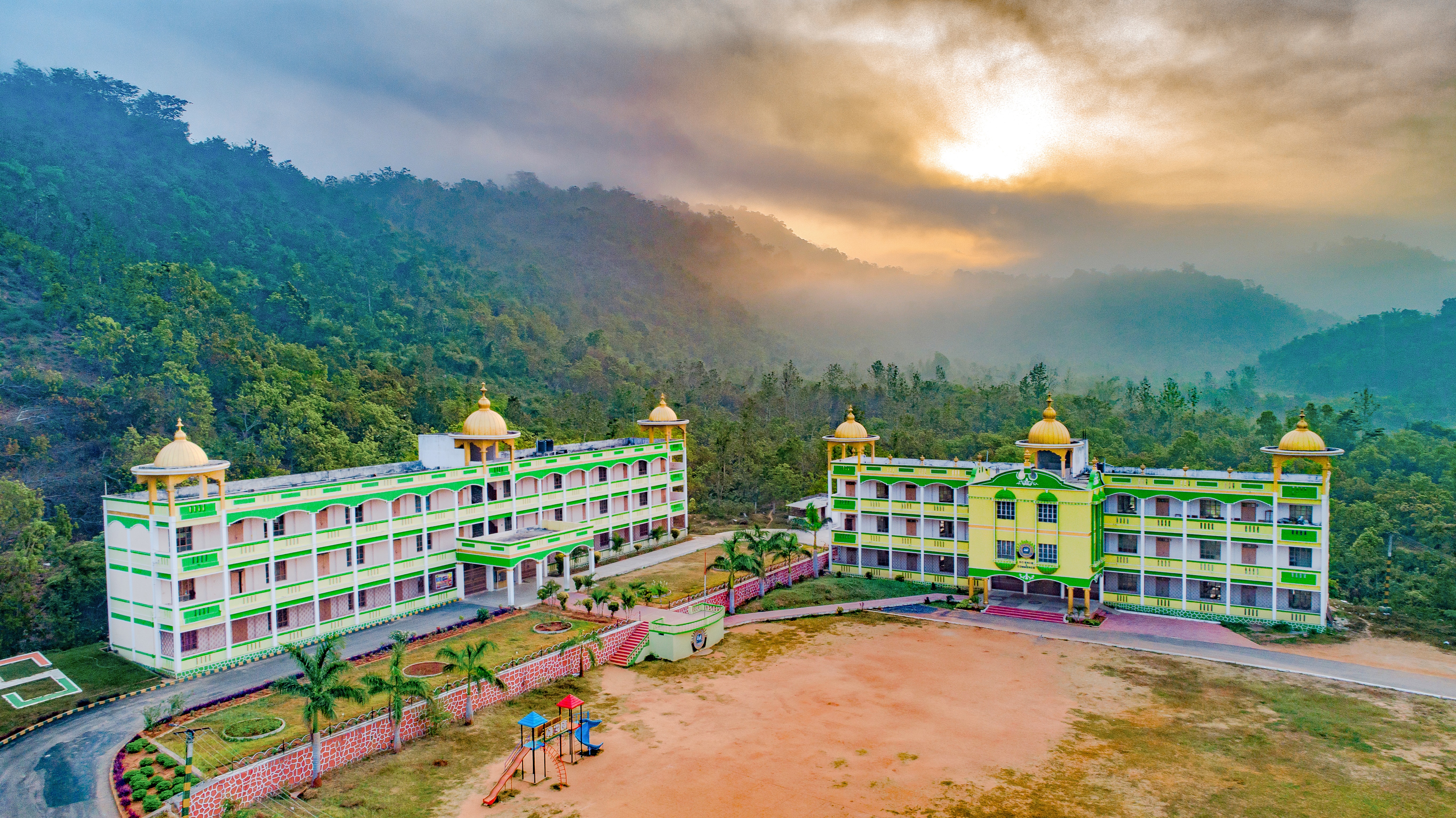 GIET University Campus View(3)