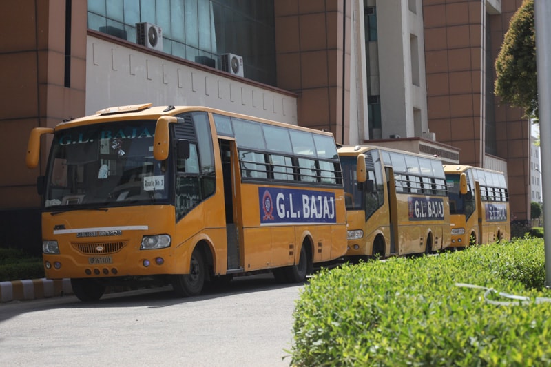 GL Bajaj Institute of Management and Research Transport Facility
