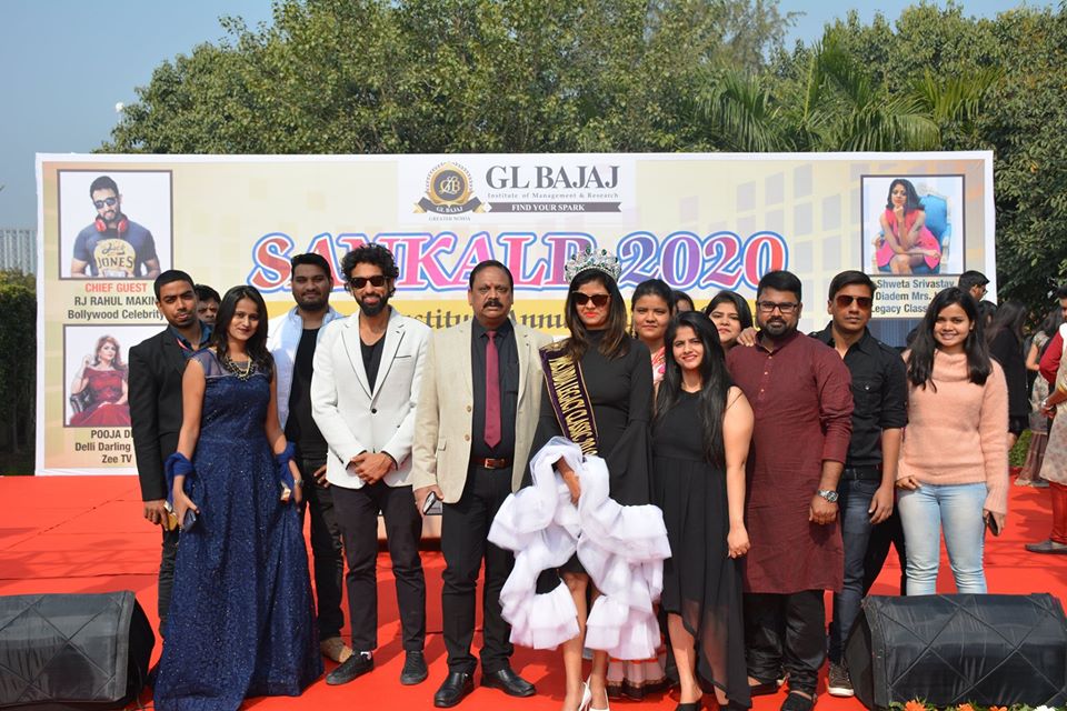 GL Bajaj Institute of Management and Research Celebrity Visit