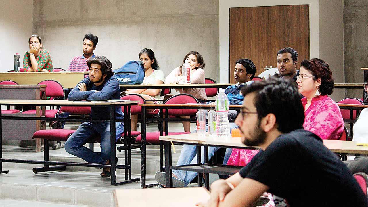 GNLU Gandhinagar Classroom