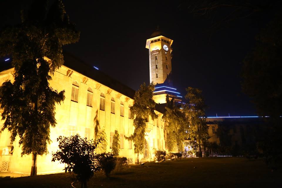 Gujarat University Night View