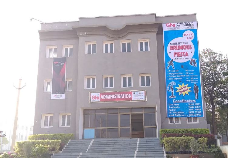 Guru Nanak Institutions Technical Campus Academic Block