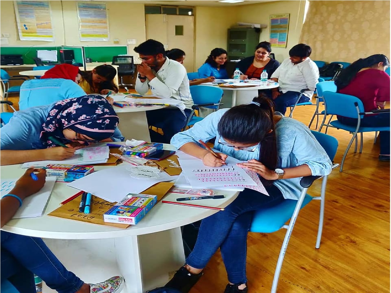 Hamdard Institute of Medical  Sciences And Research Students Work