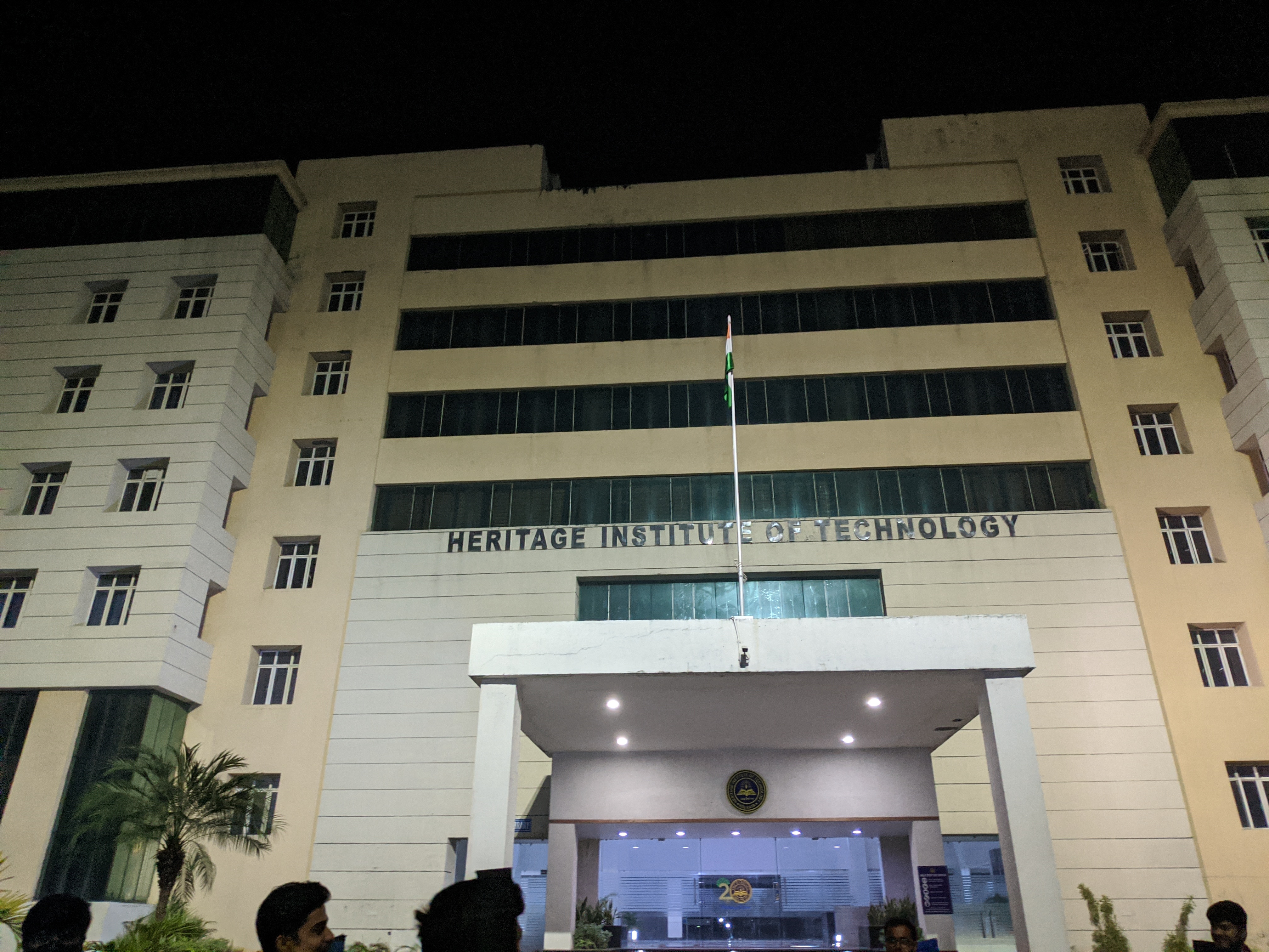 Heritage Institute of Technology Night View(2)