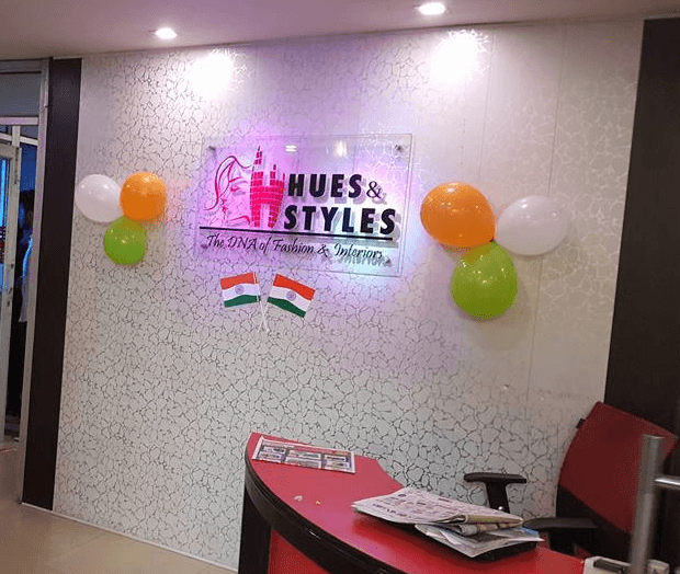 Hues & Styles Institute of Design & Management Entrance