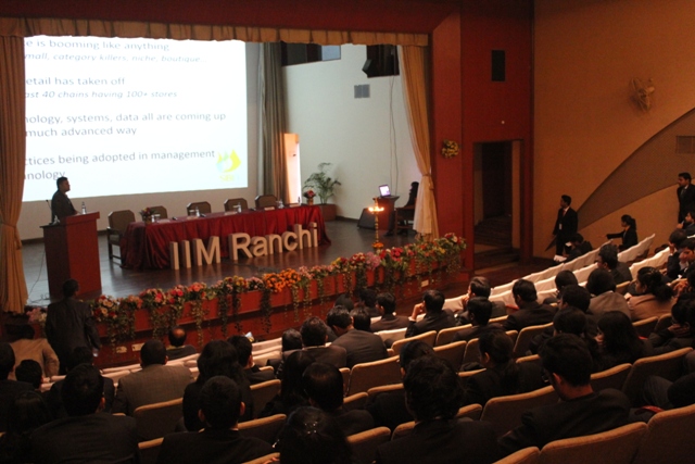 IIM Ranchi Auditorium