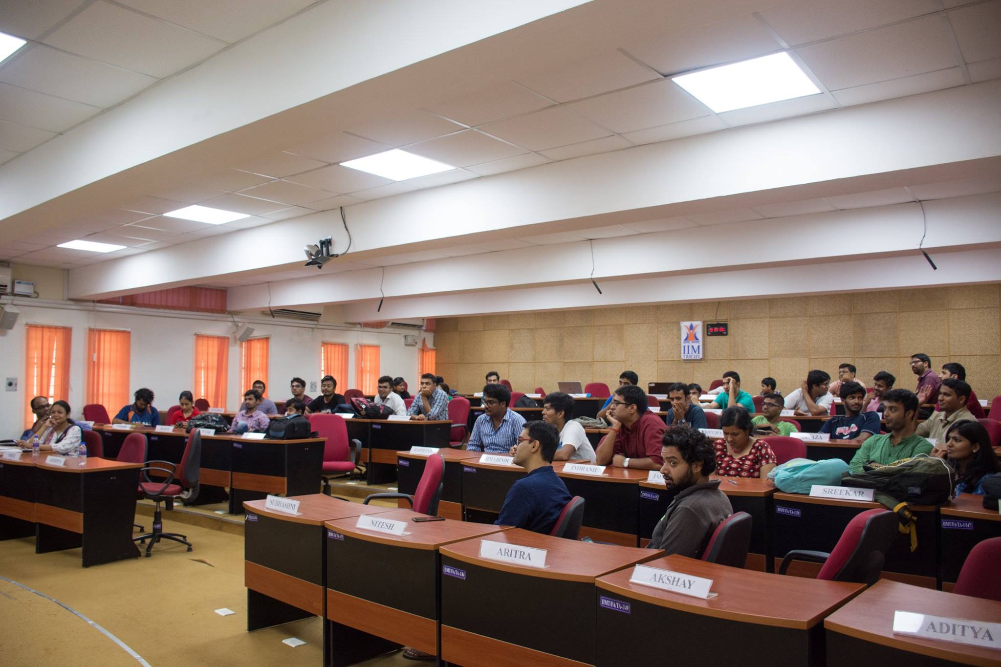 IIM Trichy Classroom