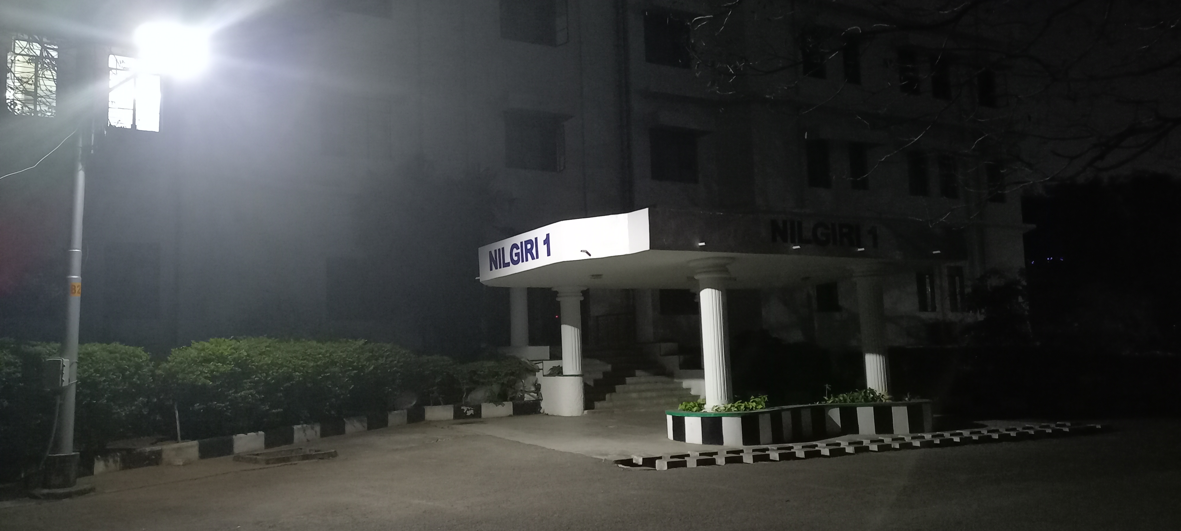 IIIT Hyderabad Night View