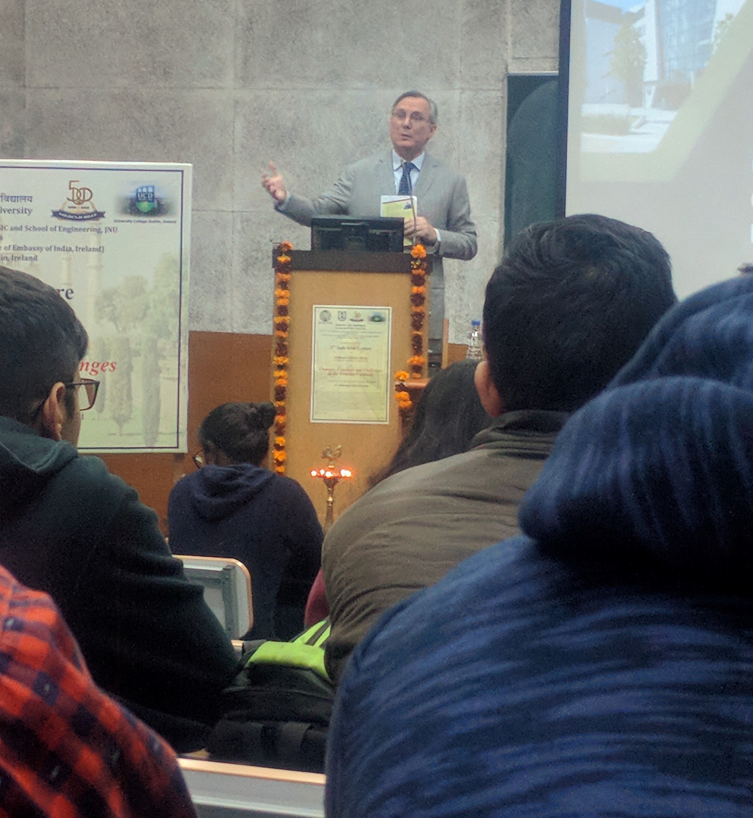 JNU Seminar hall