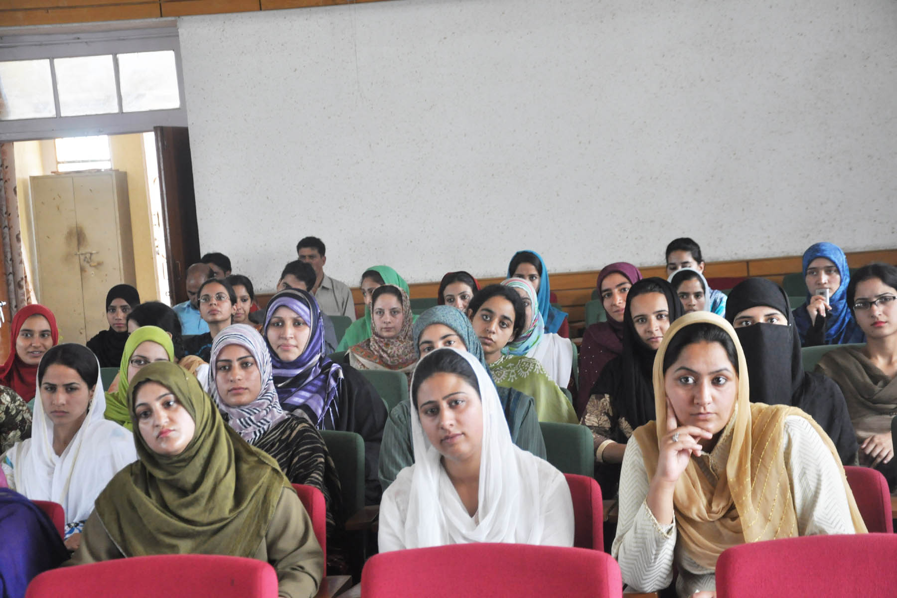 Kashmir University Classroom