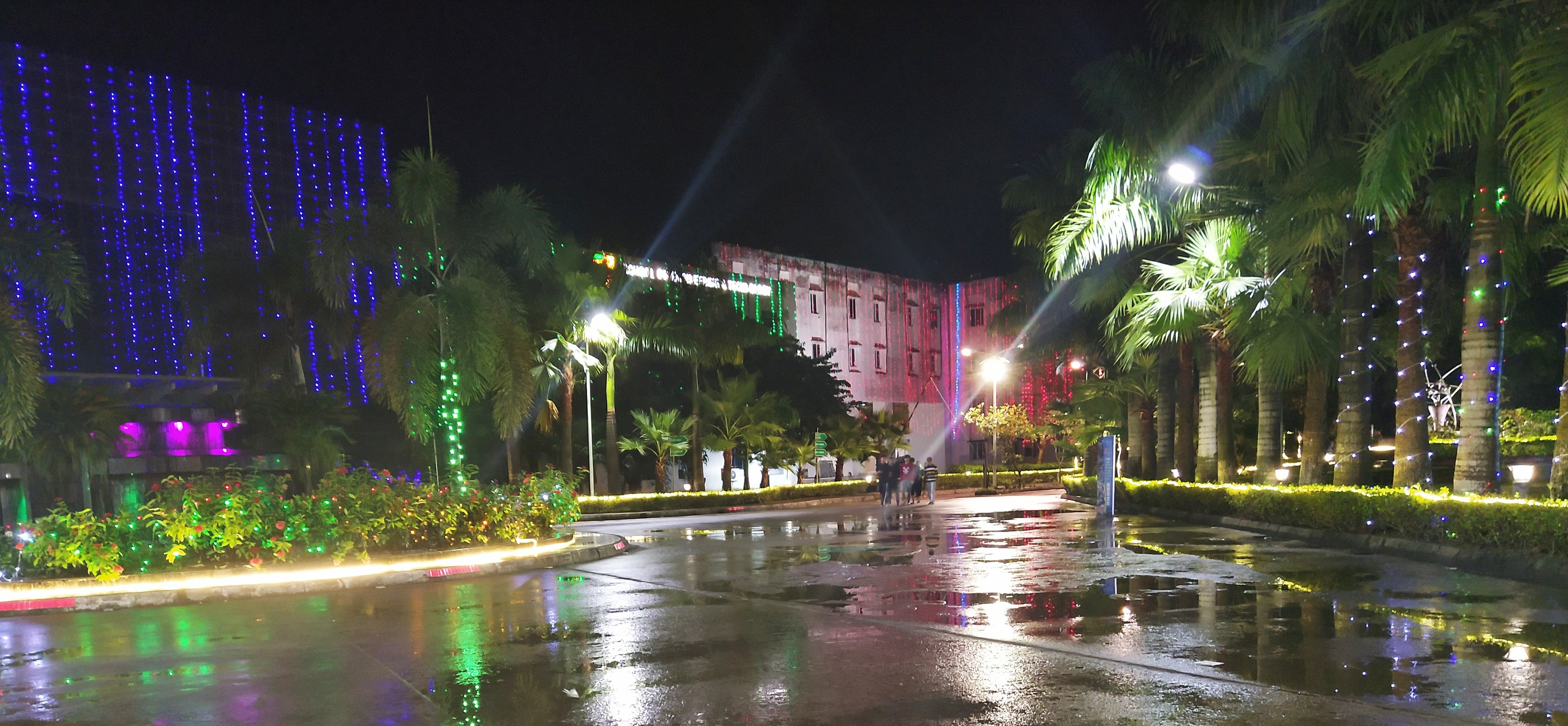 Kaziranga University Night View