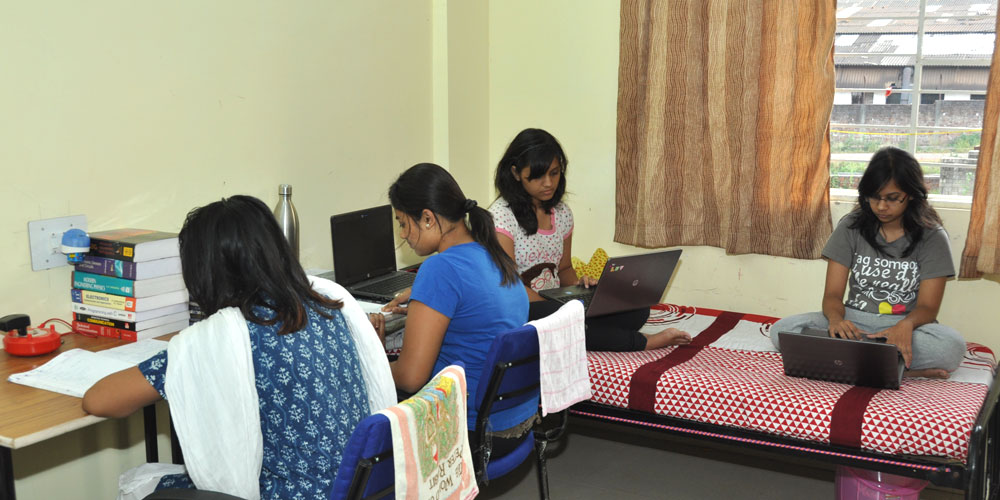 KIIT Hostel Room