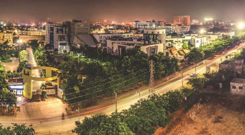 KIIT Night View