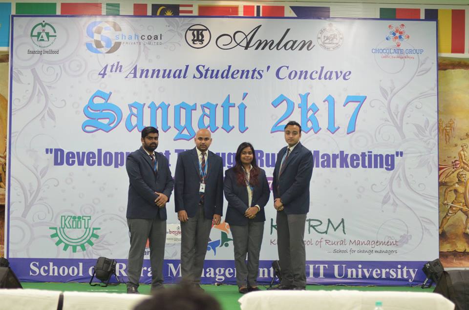 KIIT School of Rural Management Event