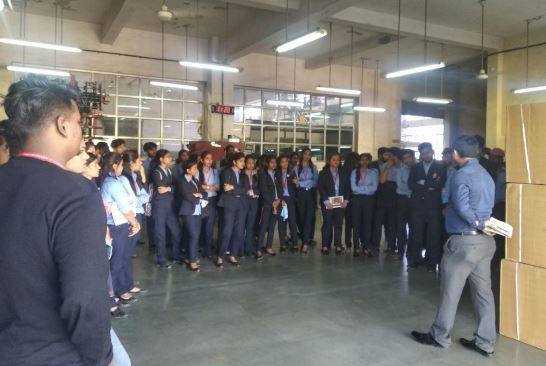 KLE College of Science and Commerce Industrial Visit