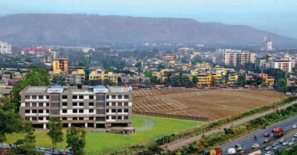 KLE College of Science and Commerce Campus View