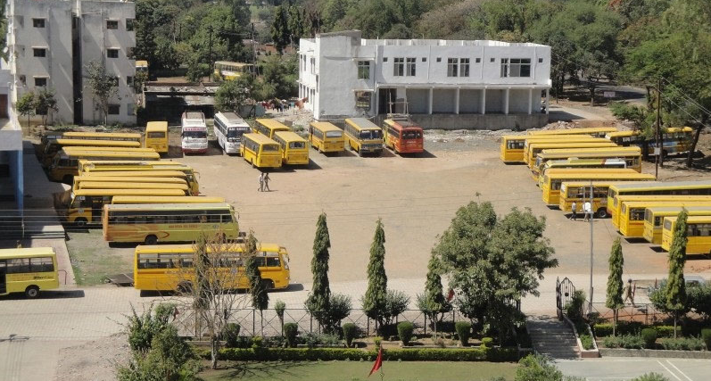 LNCT University Bhopal Transport Facility