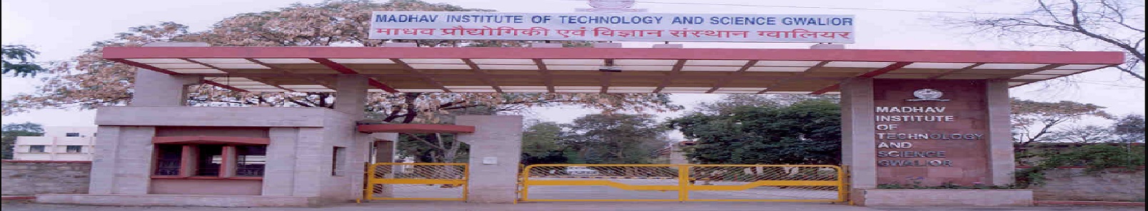 Madhav Institute of Technology and Science Others(1)