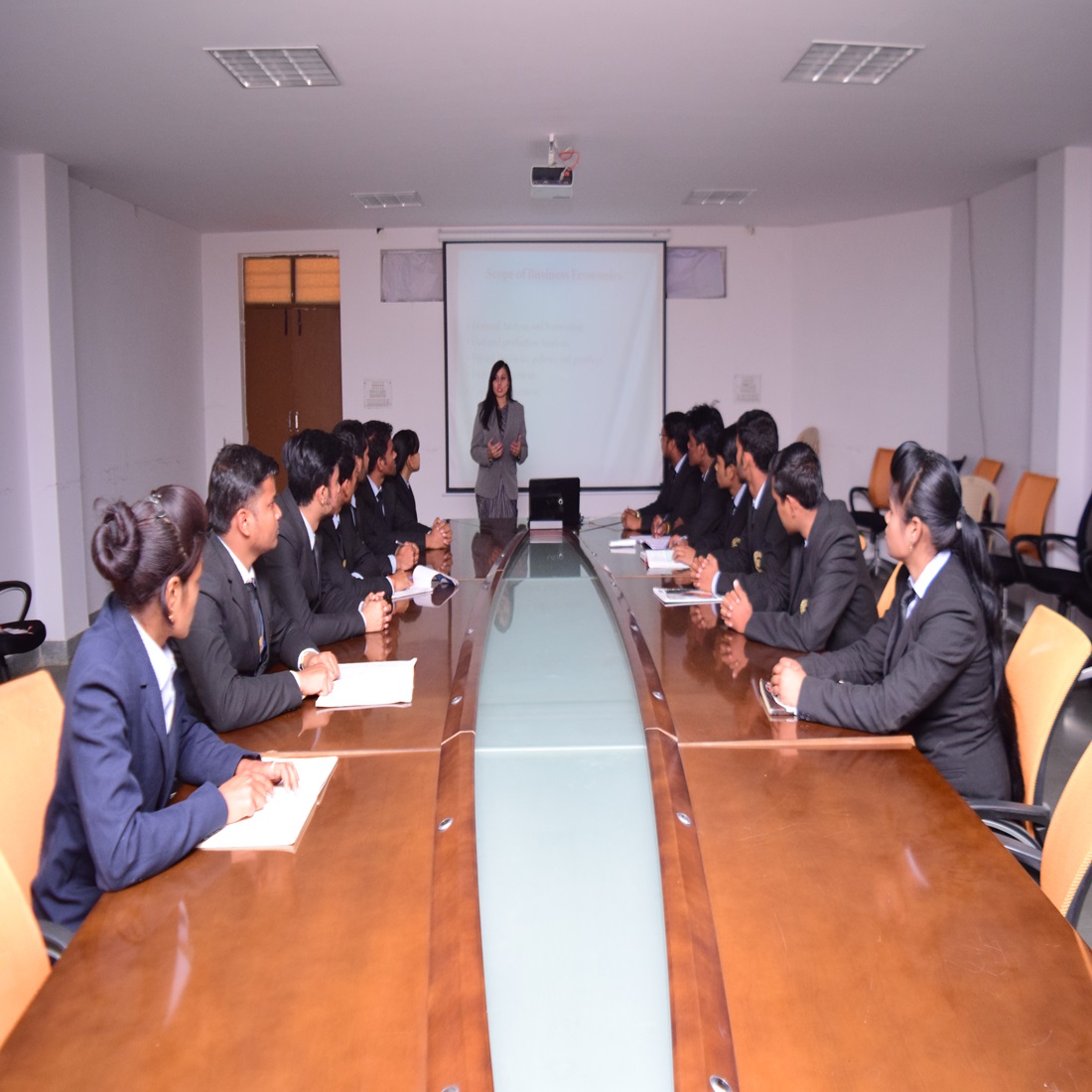 Madhyanchal Professional University Conference Room