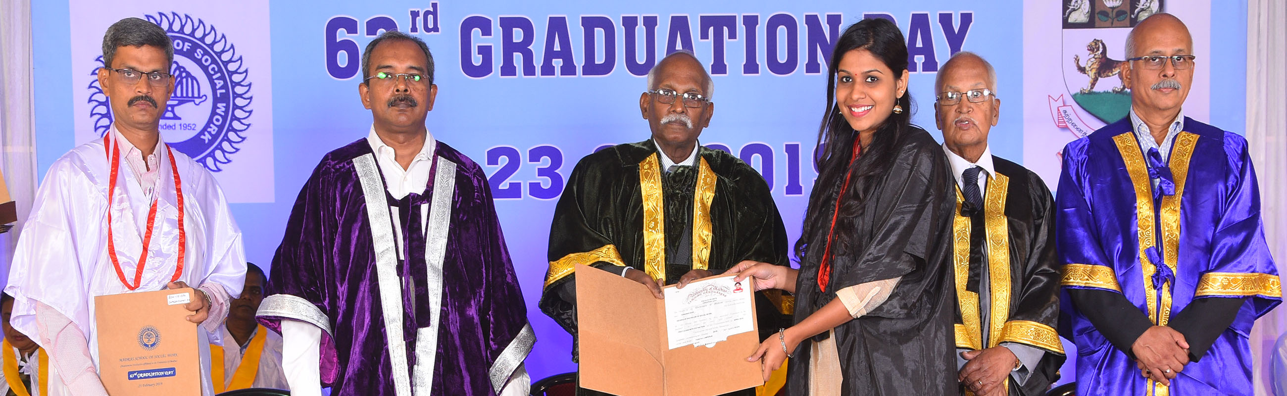 Madras School of Social Work Convocation