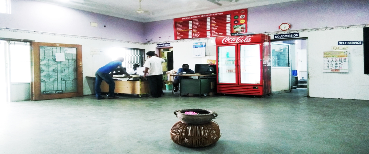 Madurai Kamaraj University Cafeteria / Mess