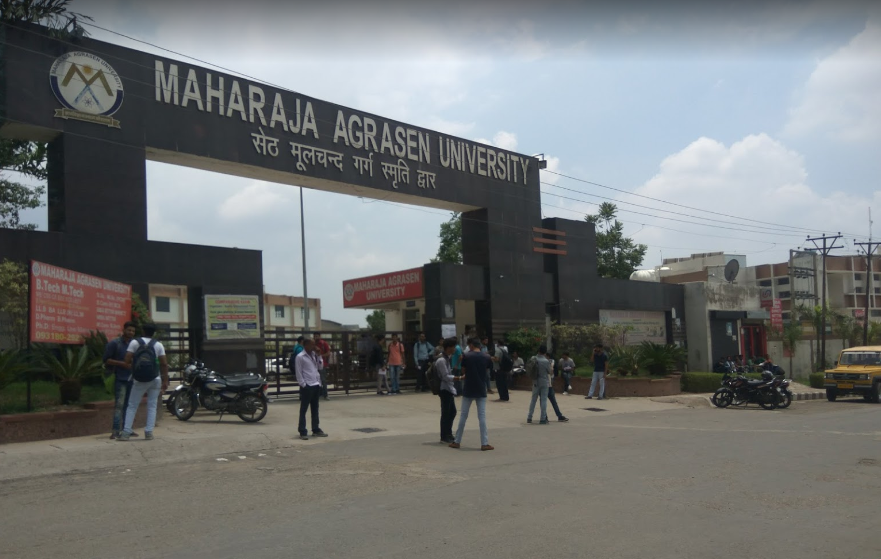 Maharaja Agrasen University Entrance