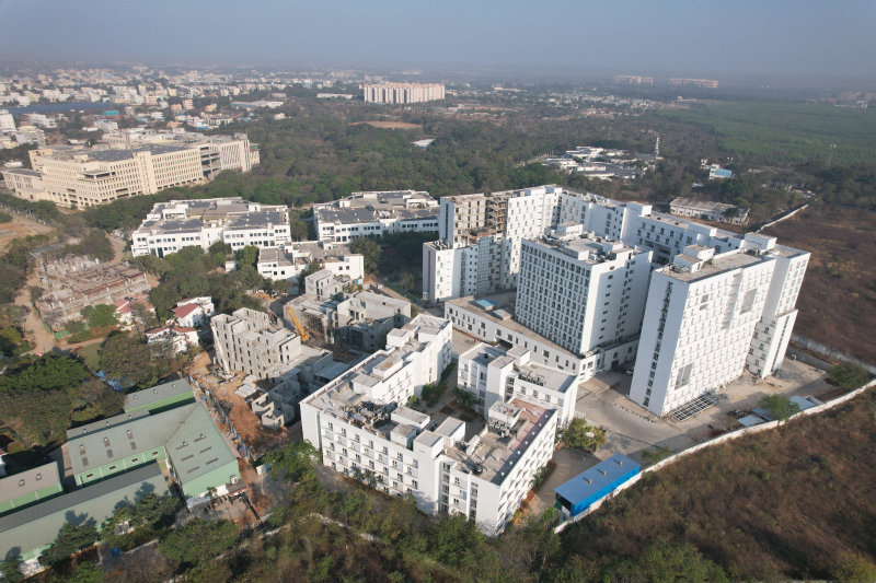 Mahindra University Hyderabad Campus View