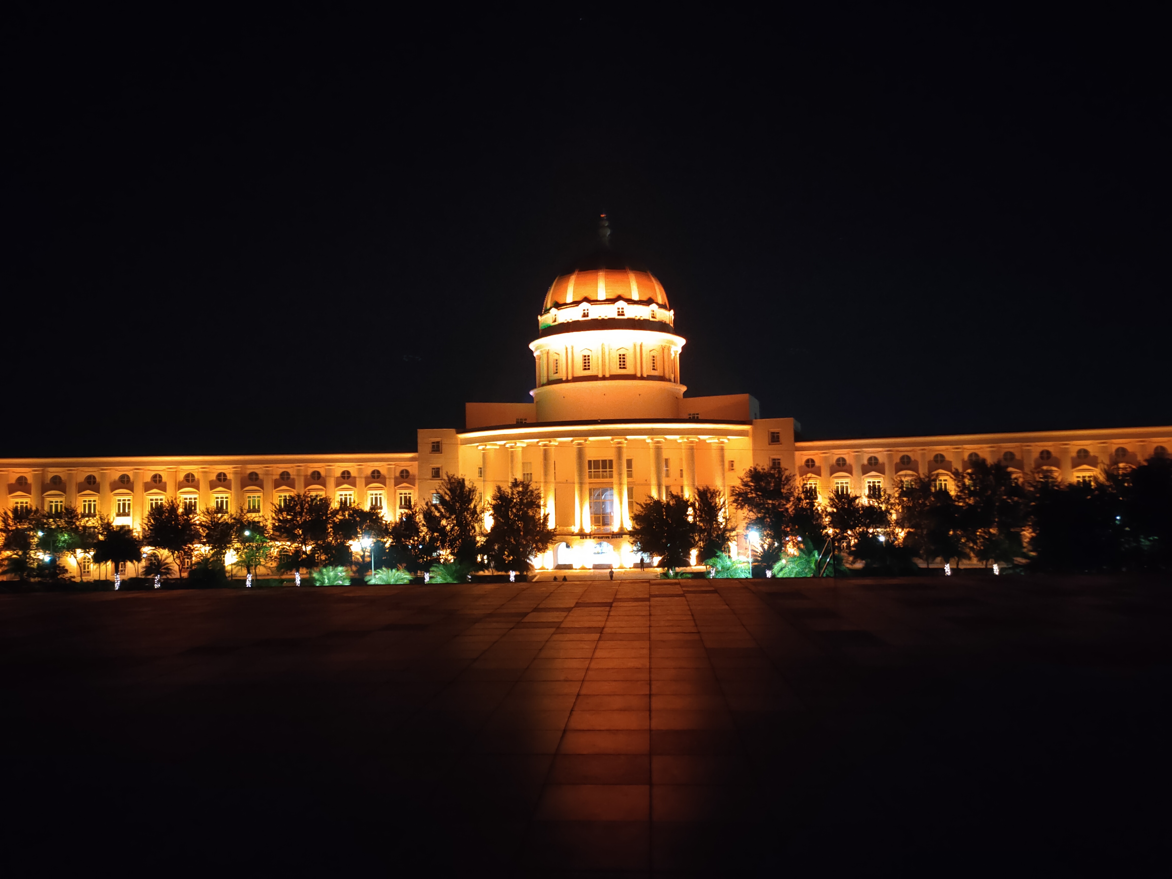 Manipal University Jaipur Night View