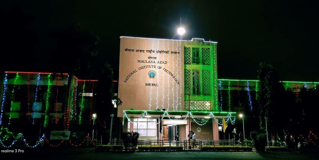 MANIT Bhopal Night View(1)