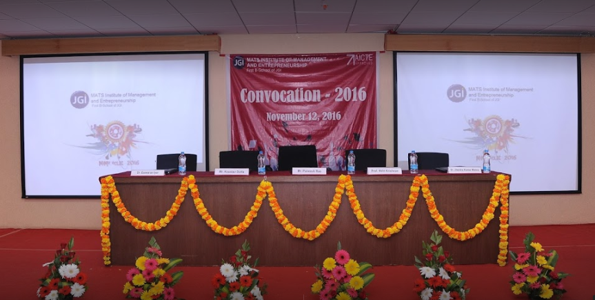MATS Institute of Management and Entrepreneurship Convocation
