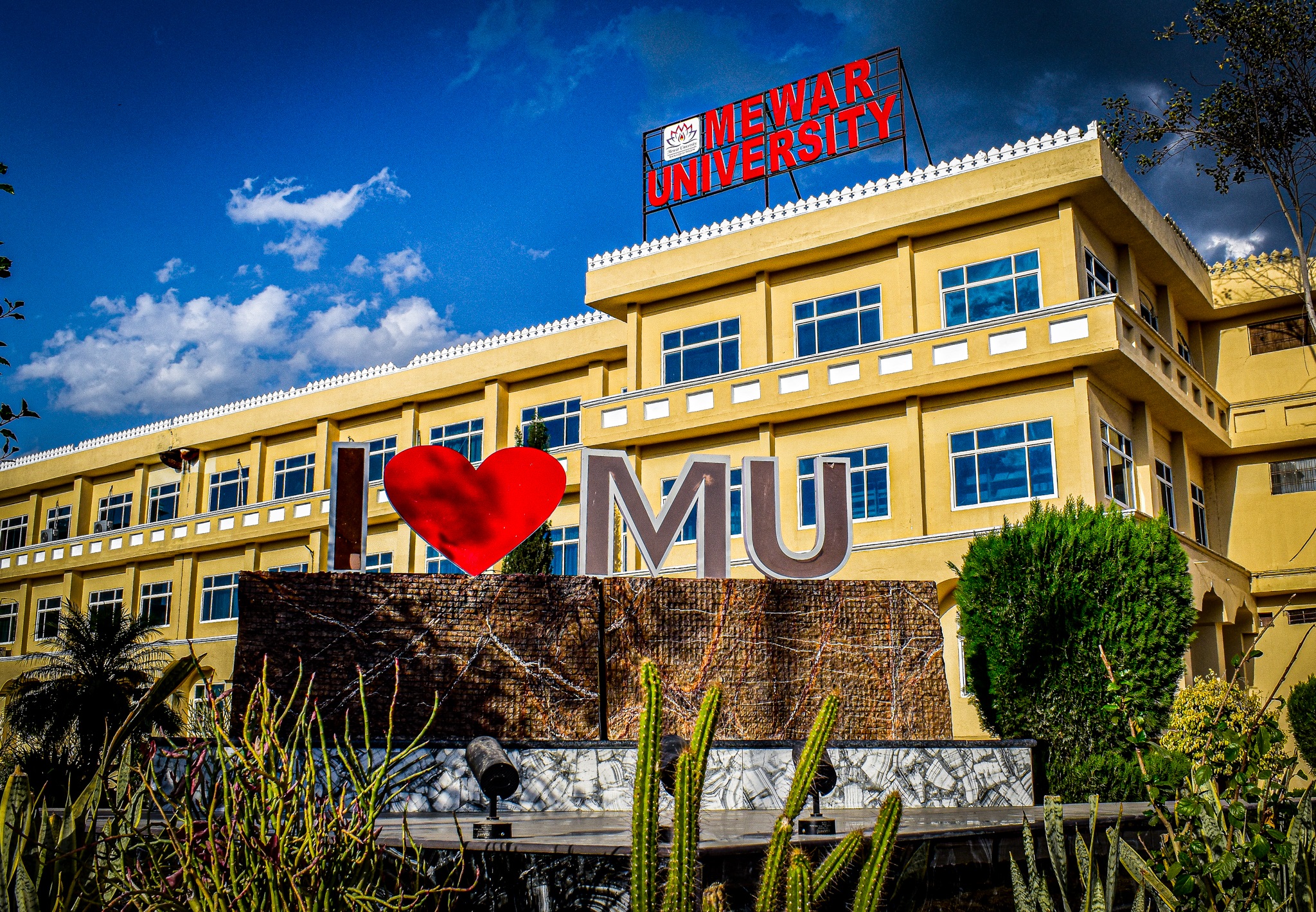 Mewar University Campus Building(1)