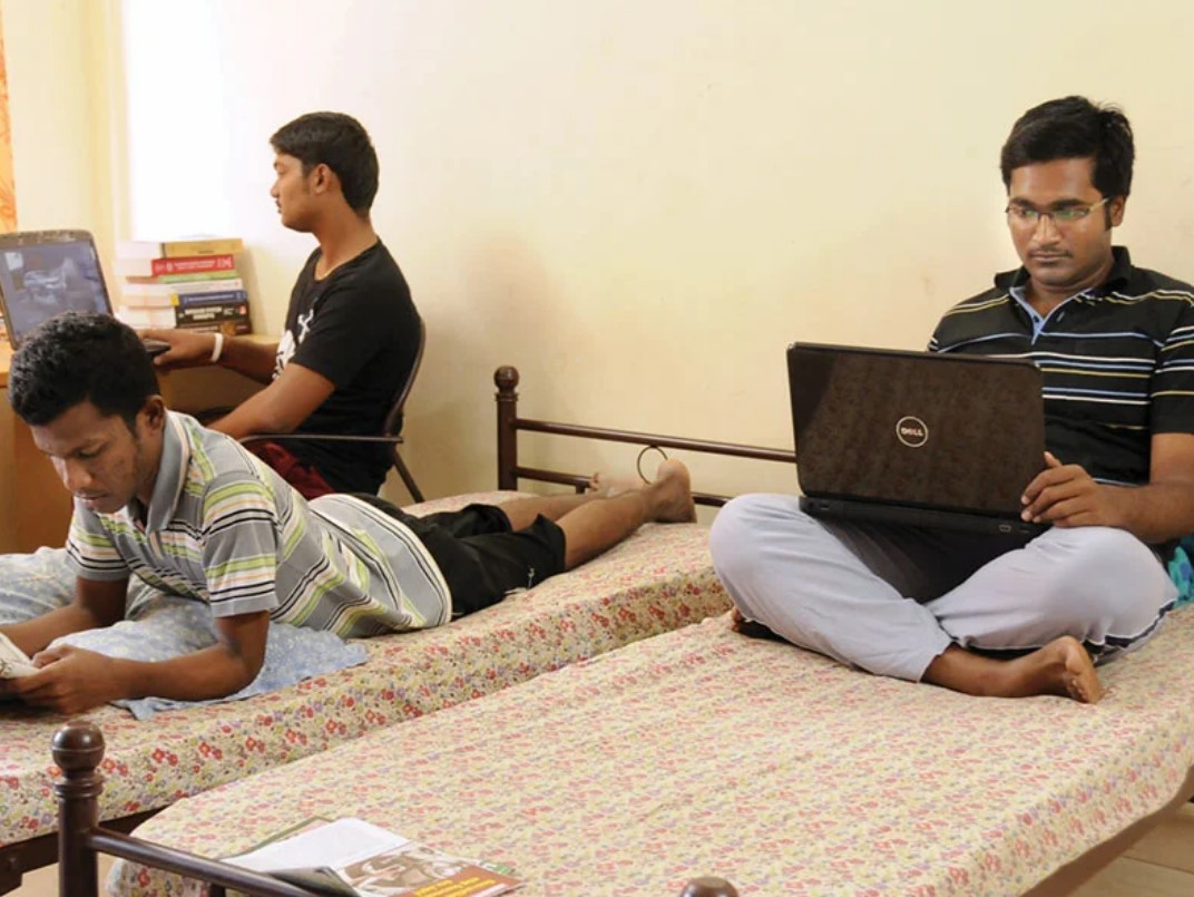 MNR University Hostel Room