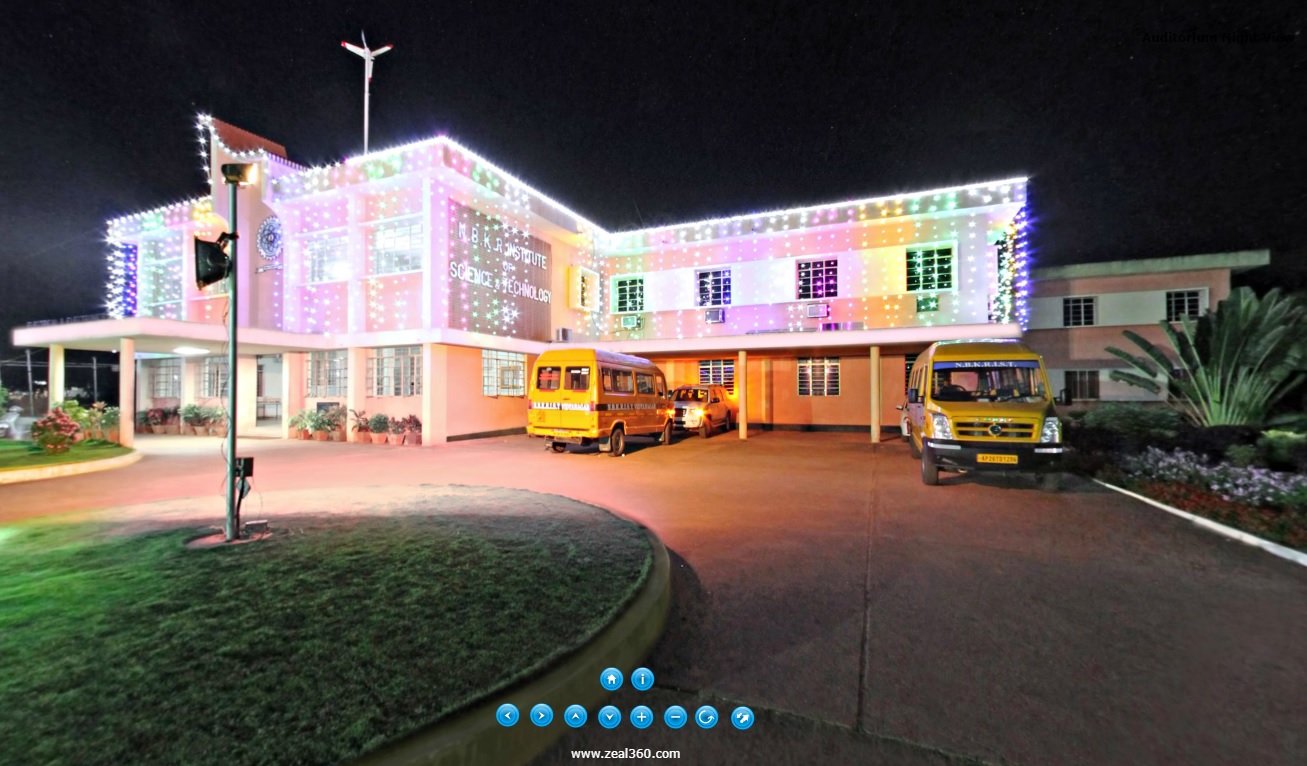 N.B.K.R Institute of Science and Technology Night View