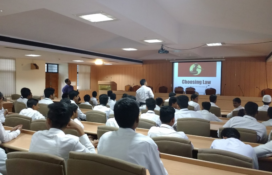 NALSAR Seminar hall