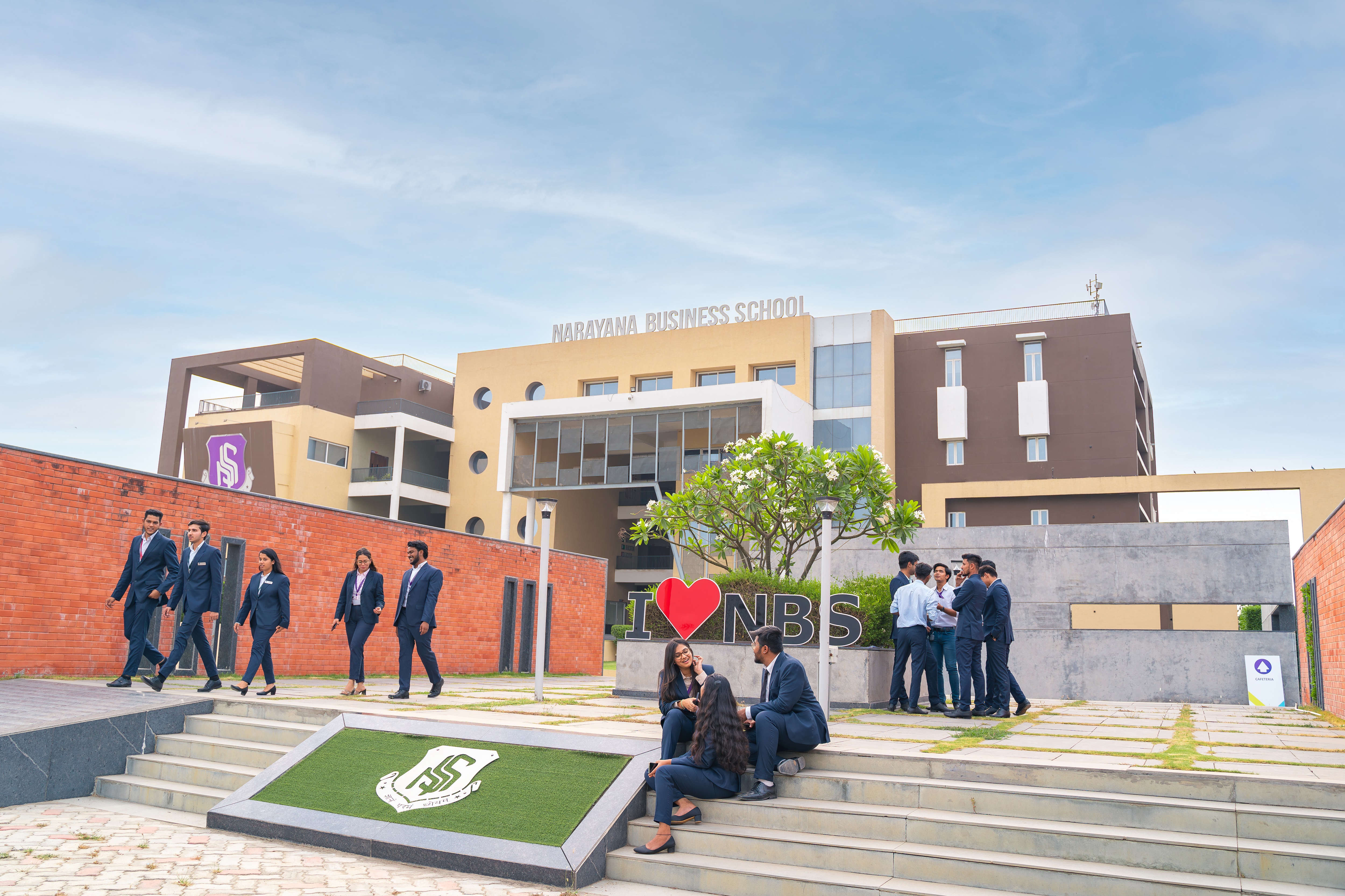 Narayana Business School Campus View(2)